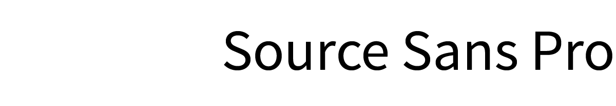 Sans Source Pro Swatch